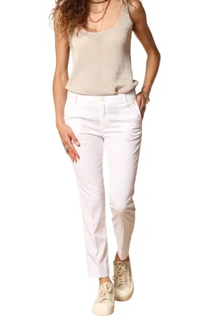 Masons Mujer, Pantalones, Blanco, Talla: XL