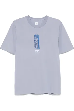 C.P. Company Hombre, Camisetas, Púrpura, Talla: M
