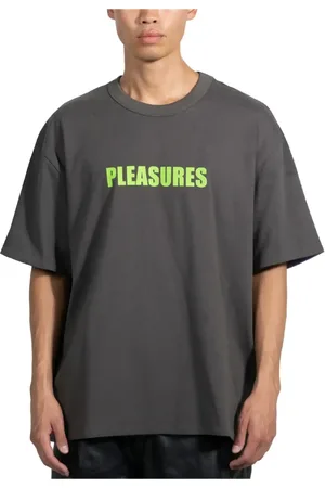 Pleasures Hombre, Camisetas, Gris, Talla: M