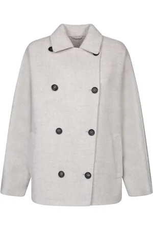 Brunello Cucinelli Mujer, Chaquetas, Gris, Talla: S