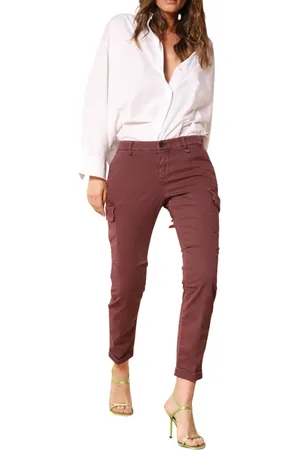 Masons Mujer, Pantalones, Rojo, Talla: 2XS