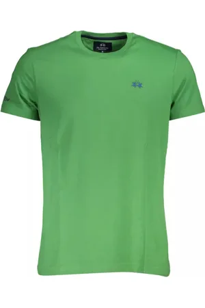 La Martina Hombre, Camisetas, Verde, Talla: 2XL