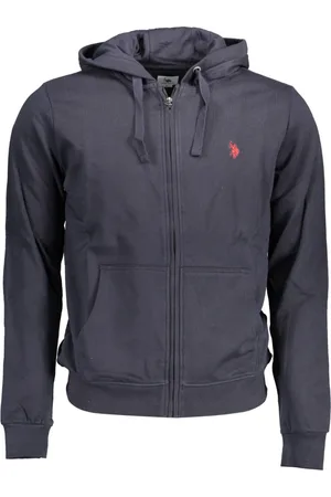U.S. Polo Assn. Hombre, Sudaderas, Azul, Talla: 3XL