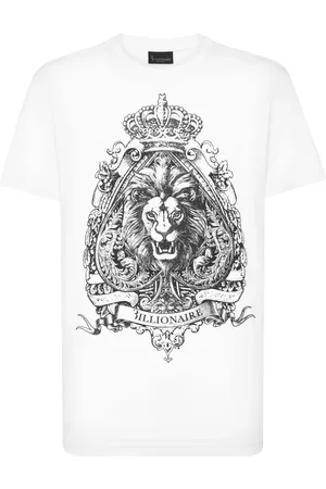 BILLIONAIRE Hombre, Camisetas, Blanco, Talla: 2XL