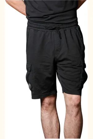 Masons Hombre, Pantalones cortos, Negro, Talla: XL