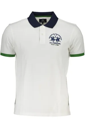 La Martina Hombre, Camisetas, Blanco, Talla: 2XL