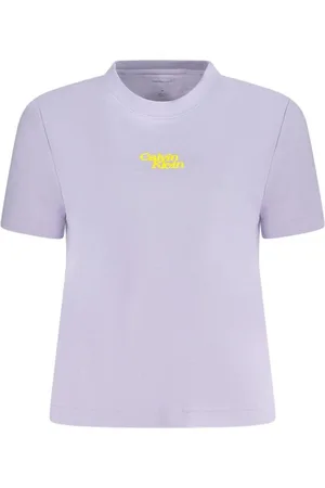 Calvin Klein Mujer, Camisetas, Púrpura, Talla: M