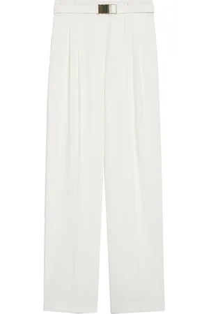 Max Mara Mujer, Pantalones, Blanco, Talla: M