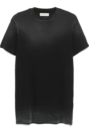 PAURA Hombre, Camisetas, Negro, Talla: L