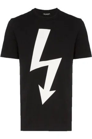 Neil Barrett Hombre, Camisetas, Negro, Talla: M