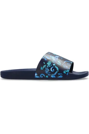 VERSACE Hombre, Zapatos, Azul, Talla: 42 EU