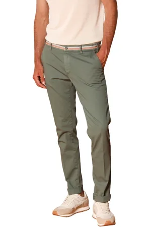 Masons Hombre, Pantalones, Verde, Talla: XL