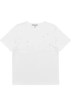 Munthe Mujer, Camisetas, Blanco, Talla: L