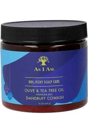 As i am Dry & Itchy Scalp Care Olive & Tea Tree Oil Dandruff Cowash 454 g