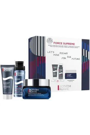 Biotherm Homme force supreme cr 50ml+ espuma de afeitado 50ml + limpiador de cara 40ml