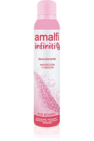AMALFI INFINITI Desodorante Mujer 100ml | Anti-manchas de cuidado femenino, desodorante invisible para proteger la piel y la ropa