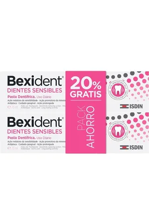 Bexident Dientes Sensibles Pasta Dentífrica 2x75ML