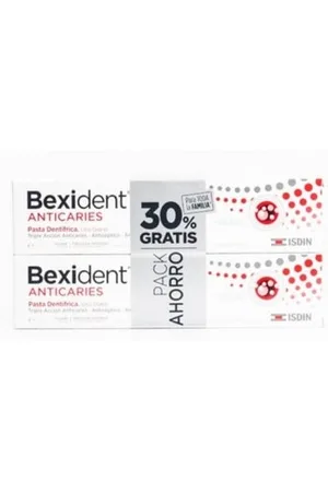 Bexident PACK ANTICARIES PASTA USO DIARIO 125ML + 30% GRATIS Raíz Inicio Higiene Bucal Pasta de Dientes