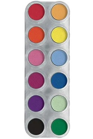 Grimas Paleta Maquillaje 12 Sombras Ojos 12 RA