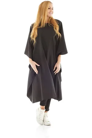Xanitalia Pro Capa Corte Poliester HD Negra 130x150 cm. Cierre 6 Botones