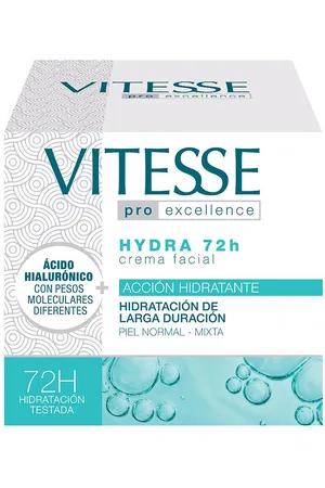 Vitesse HYDRA 72h Crema facial, piel normal-mixta.