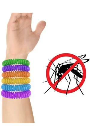 NoBrand Pulsera Antimosquitos Citronela No Tóxica Impermeable Colores Surtidos