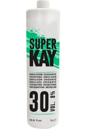 Elf SUPER KAY Crema de Emulsión Oxidante 10-20-30-40 Vol 1000ml - Cubre Cabello Gris