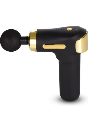 DAM . Pistola de masaje muscular Fascia Gun HY-668. 5 niveles con velocidad hasta 3000 rpm. 4 cabezales.Medidas : 13x5x18cm.