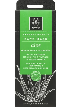 APIVITA Mascarilla Facial Hidratante & Resfrescante con Aloe 2x8ML