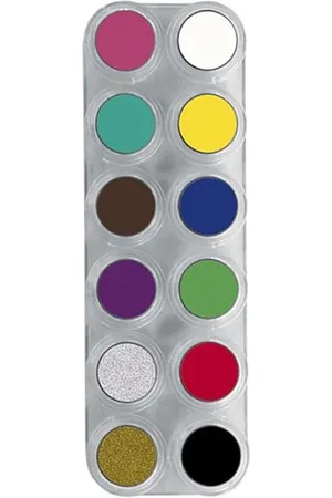 Grimas Paleta Maquillaje 12 Maquillajes Al Agua 12 A Xl