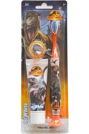 Kin Mr White Pasta de Dientes + Cepillo de dientes de Jurassic World.