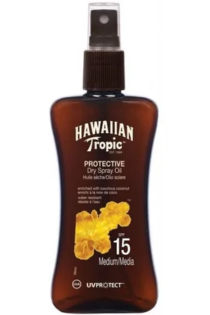 Hawaiian Tropic Aceite bronceadora SPF 20 Coco y guayaba