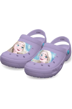 Safta Zuecos de Goma Lila Claro Frozen "Believe"