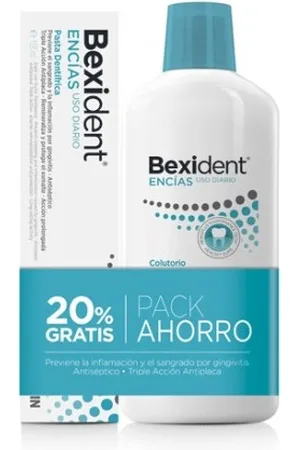 Bexident PACK ENCÍAS USO DIARIO COLUTORIO 500+ PASTA 125ML Raíz Inicio Higiene Bucal Colutorio