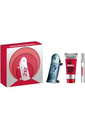 Carolina Herrera 212 Men Heroes Eau De Toilette Spray 90ml Christmas Set 2022, Perfume para Hombres