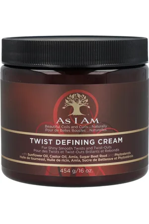 As i am Twist defining crema definidora 454g/16oz, producto vegano. ideal para cabellos tipo 3 (rizado) y tipo 4 (muy rizado/afro).