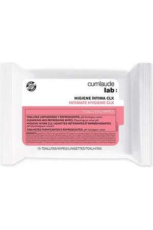 Cumlaude Lab Gel Toallitas Higiene íntima CLX 15 uds