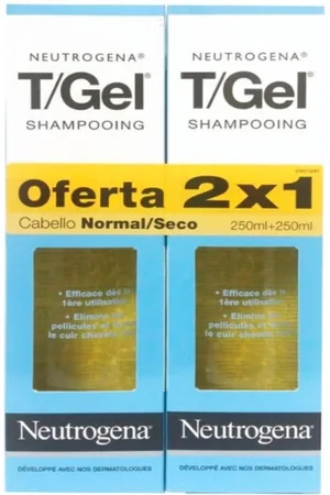 Neutrogena T/gel shampoo c.seco 2x250ml