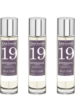 Caravan Fragancias 3x Caravan Perfume de Hombre Nº19 - 150ml.
