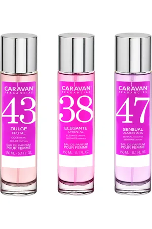 Caravan Fragancias 3x Caravan Perfume de Mujer Nº43 Nº38 Nº47 - 150ml.
