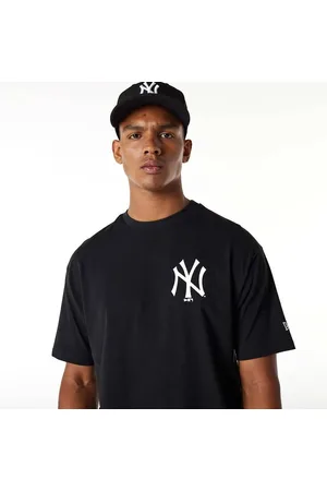 NEW ERA NEW YORK YANKEES MLB FLORAL GRAPHIC BLACK OVERSIZED T-SHIRT  60332266