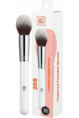 ILU Ilū Brocha de Polvos Faciales Nº 205 Cónico - Maquillaje para Mujeres Exigentes