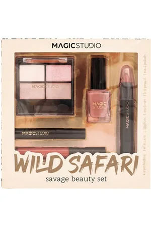 Magic Set de Maquillaje Wild Safari Savage Beauty 6 Piezas