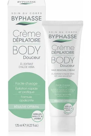 Byphasse Crema Depilatoria Corporal Aloe Vera (125 ml)