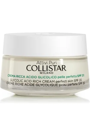 Collistar Crema Facial Nutritiva Attivi Puri Spf 20 Ácido glicólico (50 ml)