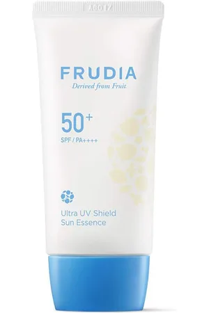 Frudia Ultra UV Shield Sun Essence Moisturizing SPF 50+ PA ++++ Protector solar hidratante para piel seca, normal y pieles sensibles.