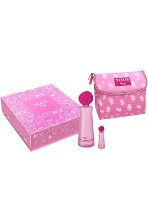TOUS Kids Girl Eau De Toilette Spray 100ml Set 3 Piezas Colonia de mujer, fragancia para mujer