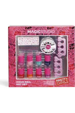 Magic Bebé y Niños PRETTY GIRLS MEGA NAIL ART LOTE