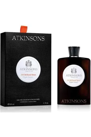 Atkinsons 24 Old Bond Street Triple Extrait Eau De Cologne Concentrée Spray 100ml