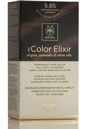 APIVITA Tinte 5.85 Castaño Claro Perlado Caoba My Color Elixir